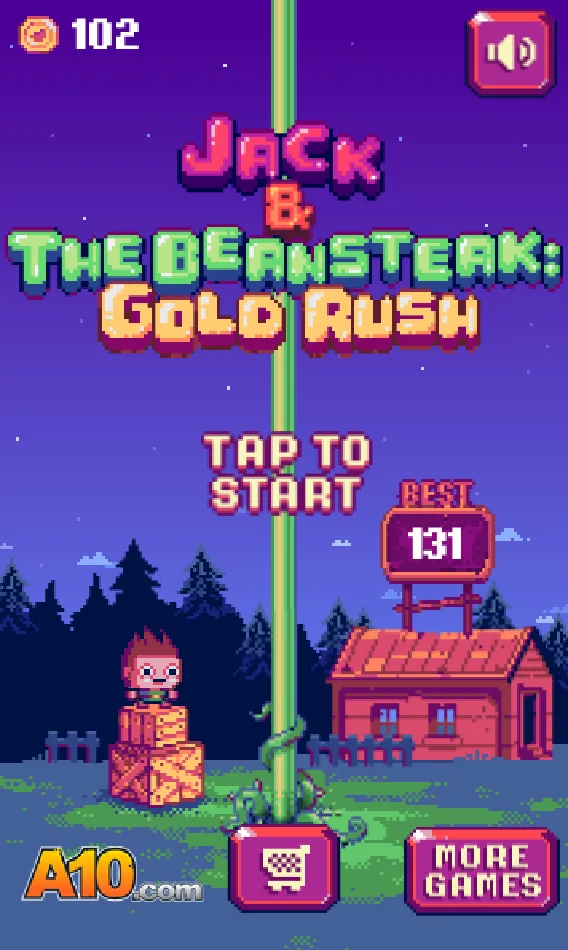 poster of Play Jack And The Beansteak Gold Rush Game Online 2024 game