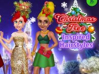 poster of Christmas Tree Inspired Hairstyles game