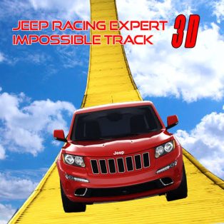 ملصق اللعبة Stunt Jeep Simulator : Impossible Track Racing Game