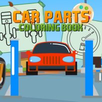 poster of Car Parts Coloring Book game