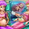 poster of Goldie Princesses Pregnant Check up game