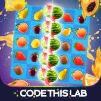 ملصق اللعبة Fruit Matching Game
