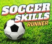 poster of Play Soccer Skills Runner Game Online 2024 game