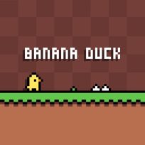 ملصق اللعبة Banana Duck