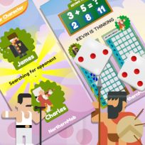 ملصق اللعبة Math And Dice Kids Educational Game