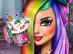 poster of Play Tris VIP Dolly Makeup Game Online 2024 game