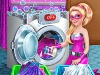 poster of Superdoll Washing Capes game