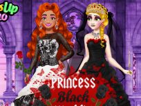 poster of Princess Black Wedding Dress game