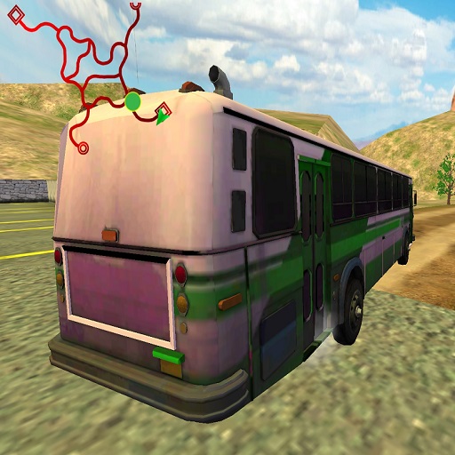 poster of Play Old Country Bus Simulator Game Online 2024 game