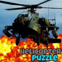 ملصق اللعبة Helicopter Puzzle