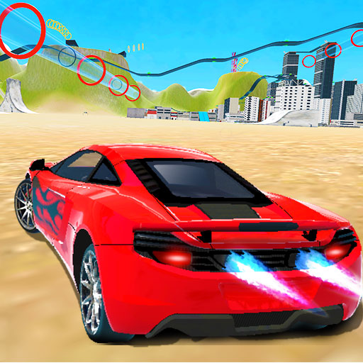poster of Play Mega City Racing Game Online 2024 game