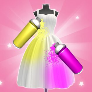 ملصق اللعبة Dye Fashion