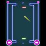 ملصق اللعبة Pong Neon