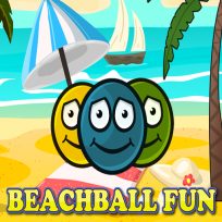 ملصق اللعبة Beachball Fun