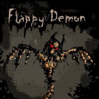 ملصق اللعبة Flappy Demon. The Abyss