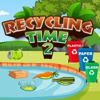 ملصق اللعبة Recycling Time 2