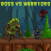 ملصق اللعبة Boss vs Warriors