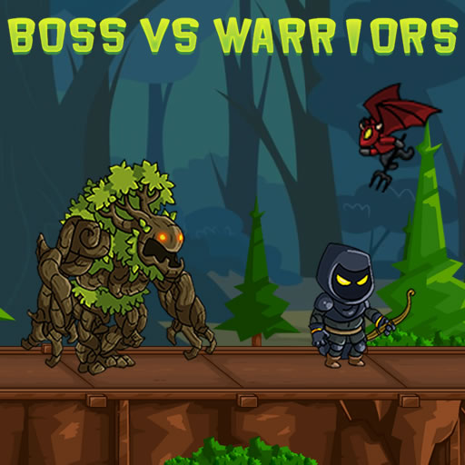poster of Play Boss vs Warriors Game Online 2024 game