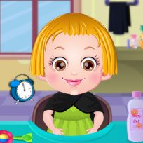 ملصق اللعبة Baby Hazel Hair Care