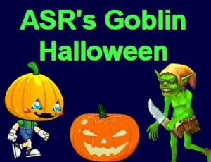 poster of Play ASRs Goblin Halloween Game Online 2024 game