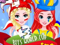 poster of BFFs World Cup Face Paint game