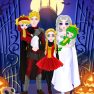 poster of Princess Family Halloween Costume game