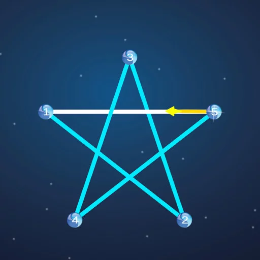 poster of Play Connect Dots Game Online 2024 game