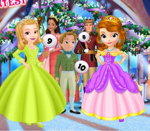 poster of Play Sofia vs Amber Fashion Contest Game Online 2024 game