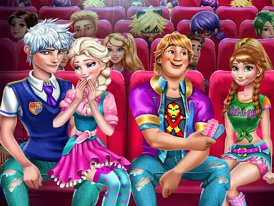 poster of Play Couple Movie Night Game Online 2024 game