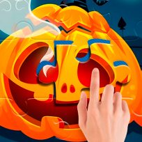 ملصق اللعبة Halloween Puzzle Game