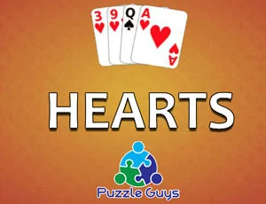 poster of Play PuzzleGuys Hearts Game Online 2024 game