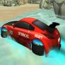 poster of Incredible Water Surfing : Car Racing Game 3D game