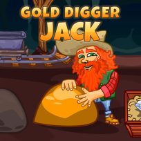 ملصق اللعبة Gold Digger Jack