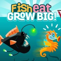 ملصق اللعبة Fish Eat Grow Big