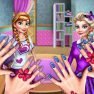 poster of Princesses Nails Salon game