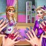 poster of Princesses Nails Salon game