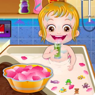 poster of Baby Hazel Royal Bath game