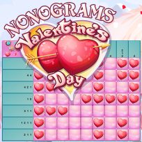 ملصق اللعبة Nonograms Valentines Day