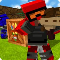 poster of Blocky Gun Paintball game