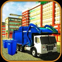 poster of Road Garbage Dump Truck Cleaner game