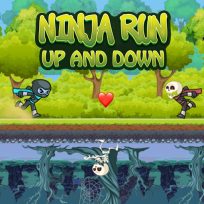 ملصق اللعبة Ninja Run Up and Down