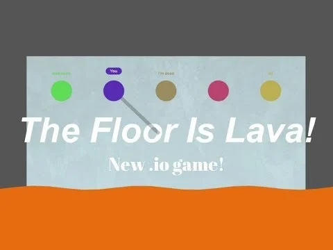 poster of Play The Floor is Lava!!! Game Online 2024 game