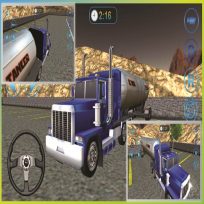 poster of Oil Tanker Transport Driving Simulation Game game