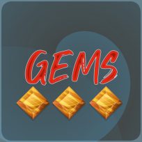 ملصق اللعبة Gems