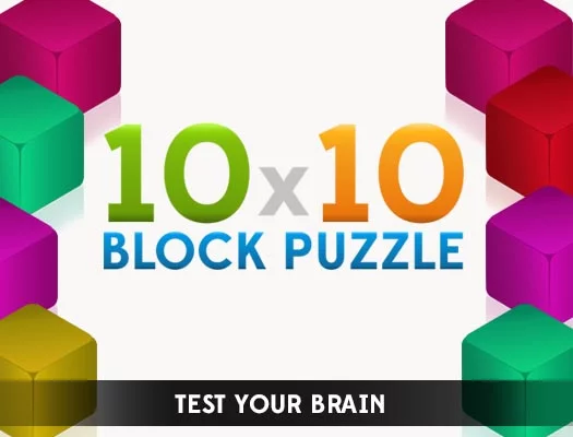 poster of Play 10x10 Block Puzzle Game Online 2024 game