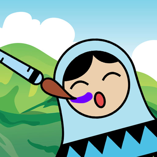 poster of Play Babushka Coloring Game Online 2024 game