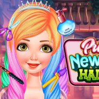 poster of Princess New Look Haircut game