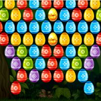 poster of Bubble Shooter Easter game