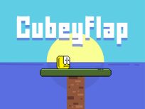 ملصق اللعبة Cubeyflap