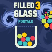 ملصق اللعبة Filled Glass 3 Portals